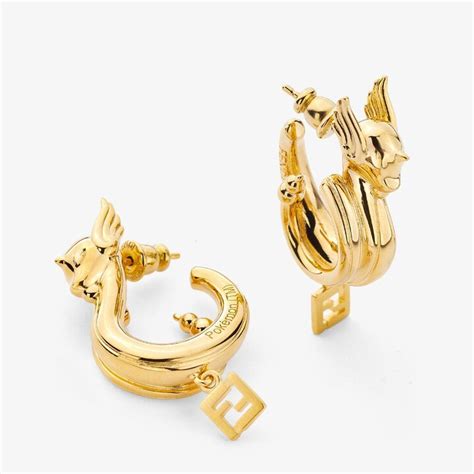 fendi pokemon earrings|Fendi vintage earrings.